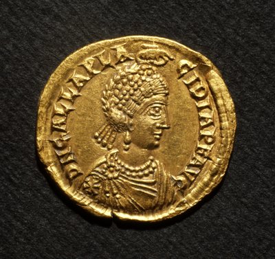 Solidus de Galla Placidia, 425-50 - Roman